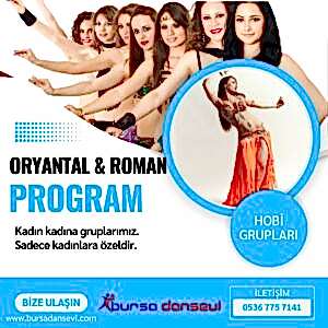 kadınlara özel dans kursu